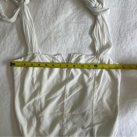 Free People Intimately Lola Bodysuit Ivory Women’s Medium - Picture 11 of 12